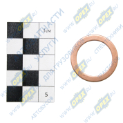 Шайба плоская медная ф22х29х1.5 DIN 7603(ГОСТ11371-78); MAN; MB L Series; MB SK/MK/NG Series; Renault Premium II TR/PR/ Dхi 7, Keraх /